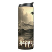 ヘルスケープの黒人女性幽霊- Halloween タンブラー (回転左)