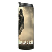 ヘルスケープの黒人女性幽霊- Halloween タンブラー (回転右)