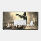 ヘルスケープの黒人女性幽霊- Halloween デスクマット (キーボード&マウス)