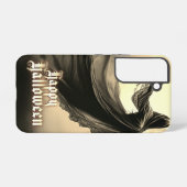 ヘルスケープの黒人女性幽霊- Halloween Samsung Galaxyケース (裏面横)