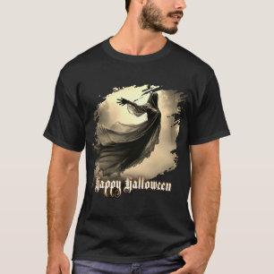 ヘルスケープの黒人女性幽霊- Halloween Tシャツ