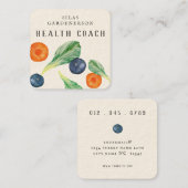 ヘルスコーチスクエア名刺 スクエア名刺 (正面/裏面)