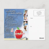 ヘルスコーチマーケティングはがき ポストカード (裏面)