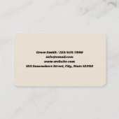 ヘルスコーチ栄養士 名刺 (裏面)