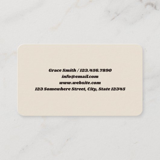 ヘルスコーチ栄養士 名刺 (裏面)