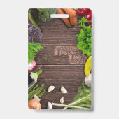 ヘルスコーチ、栄養士 バッジ (裏面)