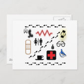 ヘルスシンボル ポストカード (正面/裏面)