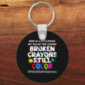 ヘルスセラピーうつ病認識度メンズ キーホルダー (正面)