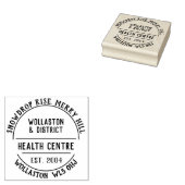 ヘルスセンターゴム印 ラバースタンプ (押印)