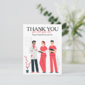 ヘルスプロフェッショナルデイカード サンキューカード (スタンド正面)