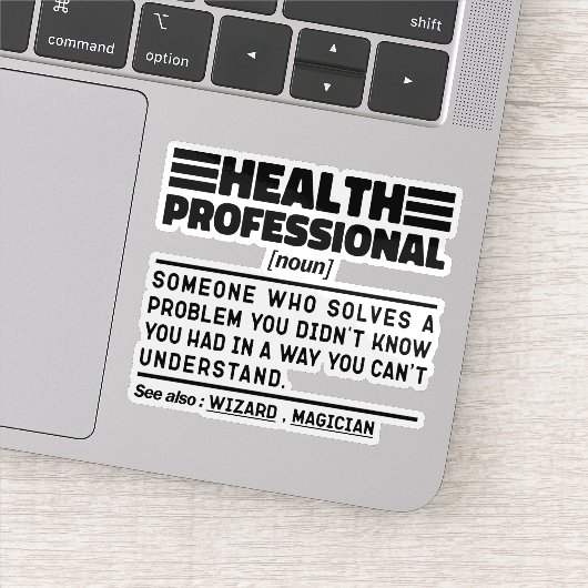 ヘルスプロフェッショナル名詞定義クール皮肉 シール (詳細)