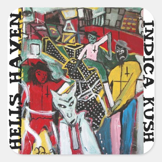 ヘルスヘブンインディカクシュ スクエアシール (正面)