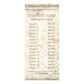 ヘルスホリスティックヨガゼンスパさくらんぼブロッサム桜 ラックカード (裏面)