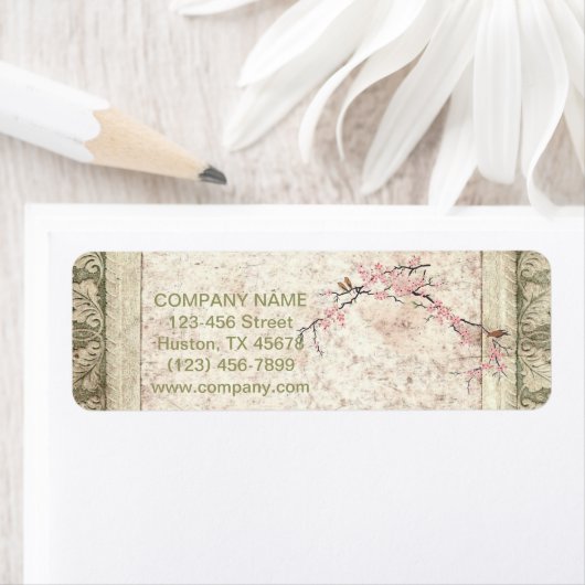 ヘルスホリスティックヨガゼンスパさくらんぼブロッサム桜 ラベル (インサイチュ)