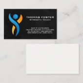 ヘルスロゴ |強度フィットネス名刺 名刺 (正面/裏面)