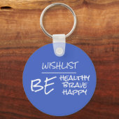 ヘルス感動的引用文ブ王室のルーキーチェーン キーホルダー (正面)