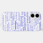 ヘルス文字iPhoneケース Case-Mate iPhoneケース (裏面 (横))