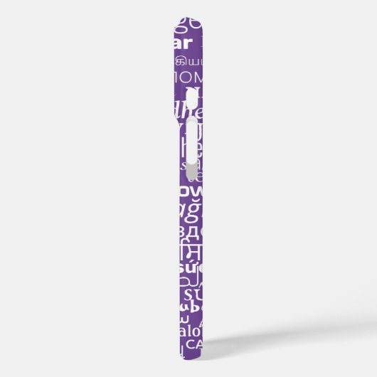 ヘルス文字iPhoneケース Case-Mate iPhoneケース (裏面 / 左)