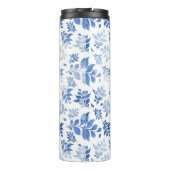 ヘルス気にアトリビュート青と白の柳のスタイル タンブラー (裏面)