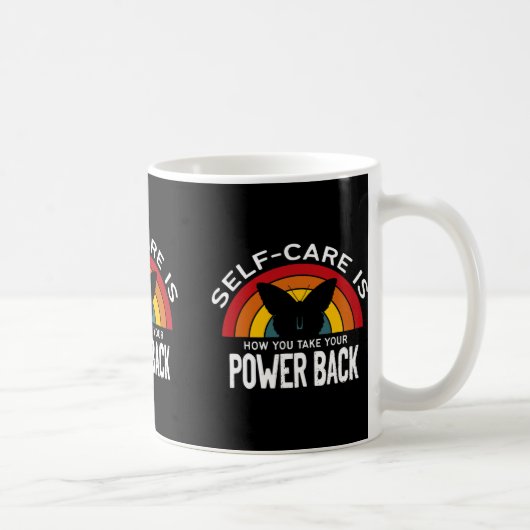 ヘルス気に認識度セーフがパワーBaを取得 コーヒーマグカップ (右)