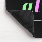 ヘルス認識度がまだ生きているセミコロンRainbow Quo マウスパッド (コーナー)