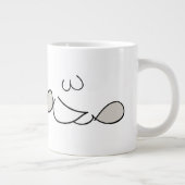 ヘルス&ブリスマグ ジャンボコーヒーマグカップ (右)