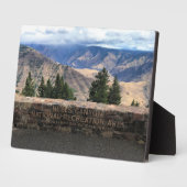 ヘルズキャニオン風光明媚なbyway、または フォトプラーク (側面)