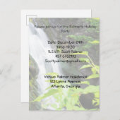 ヘルズゲートキャニオン滝 インビテーションポストカード (正面/裏面)