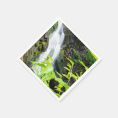 ヘルズゲートキャニオン滝 スタンダードカクテルナプキン (角)