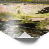 ヘルズゲートキャニオン滝 フォトプリント            (角)