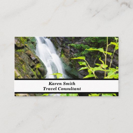 ヘルズゲートキャニオン滝 名刺 (正面)