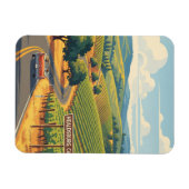 ヘルズバーグカリフォルニアトラベル マグネット (横)