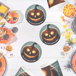 ヘルズパンプキンハローウィンパーティ ラウンドペーパーコースター