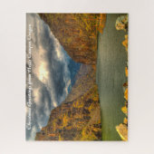 ヘルズ・キャニオン・オレゴン。クリスマスの挨拶 ジグソーパズル (縦)