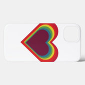 ヘルツ♥ハートレインボーカラー – レゲンボゲンファルベン Case-Mate iPhoneケース (裏面 (横))