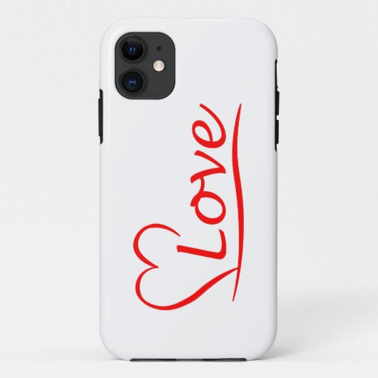 ヘルツ・ミット・リーベ Case-Mate iPhoneケース (裏面)