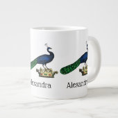 ヘルディックヴィンテージスタイルピアクックオンクラウンC ジャンボコーヒーマグカップ (正面右)