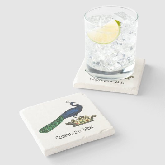 ヘルディックヴィンテージスタイルピアクックオンクラウンC ストーンコースター (横)