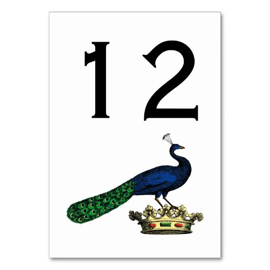 ヘルディックヴィンテージスタイルピアクックオンクラウンC テーブルナンバー (正面)