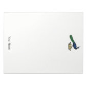 ヘルディックヴィンテージスタイルピアクックオンクラウンC ノートパッド (正面)