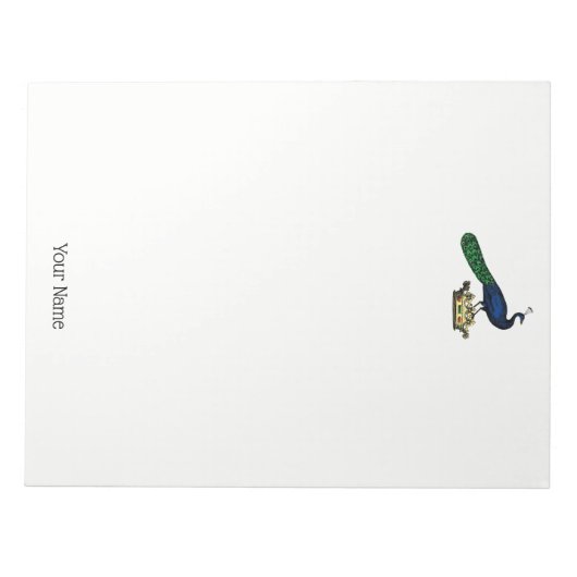 ヘルディックヴィンテージスタイルピアクックオンクラウンC ノートパッド (正面)