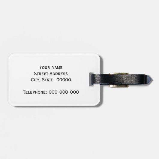 ヘルディックヴィンテージスタイルピアクックオンクラウンC ラゲッジタグ (裏面横)