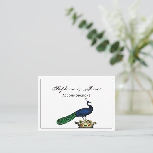 ヘルディックヴィンテージスタイルピアクックオンクラウンC 名刺 (スタンド正面)