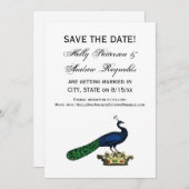 ヘルディックヴィンテージスタイルピアクックオンクラウンC 招待状 (正面/裏面)