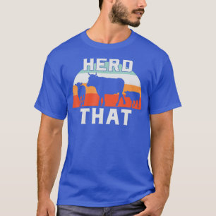 ヘルドthat – カウラおもしろいーバー農業 tシャツ