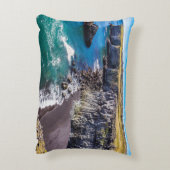 ヘルナハウン海岸,アイスランド アクセントクッション (裏面(縦))