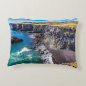 ヘルナハウン海岸,アイスランド アクセントクッション (裏面)