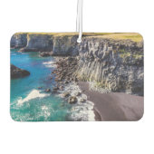 ヘルナハウン海岸，アイスランド カーエアーフレッシュナー (裏面)