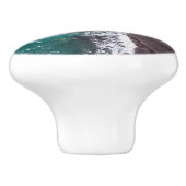 ヘルナハウン海岸，アイスランド セラミックノブ (側面)