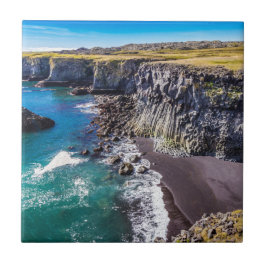 ヘルナハウン海岸，アイスランド タイル